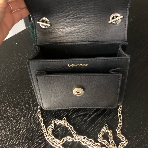 & Other Stories Leather Mini Bag - Picture 2 of 7